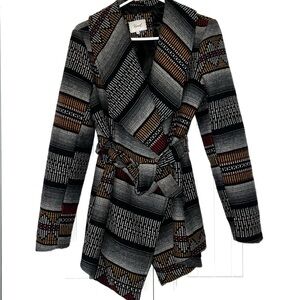 Vintage Kismet women’s medium Jacket Aztec Art To Wear Patterned Maximalism 90s